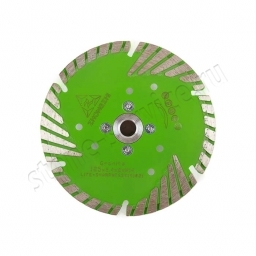 диск турбо extra line д.125*m14 (2,4*8,0)мм | гранит/dry vision