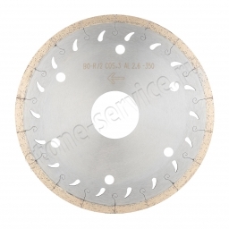 диск корона dekton д.250*60 (2,6*10)мм | кварц/wet tecnodiamant