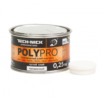 клей полиэфирный polypro (медовый/густой)   0,25кг tech-nick