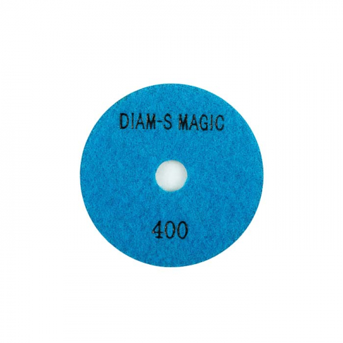 агшк dry magic д.100*1,3 № 400 (гранит/мрамор) | dry синий diam-s
