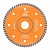 диск турбо build-g д.125*22,2 (1,9*7,5)мм | железобетон/dry tech-nick