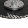 диск турбо euro-premium д.180*m14 (2,8*10)мм | гранит/dry tech-nick