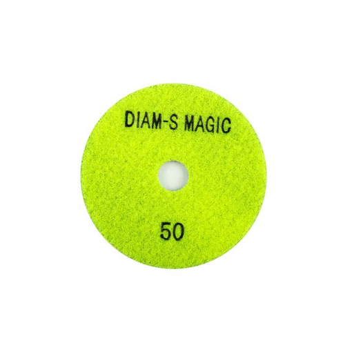 агшк dry magic д.100*1,3 № 50 (гранит/мрамор) | dry светло-зеленый diam-s