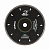 диск турбо worker д.230*22,2 (2,5*7,5)мм | гранит/dry tech-nick