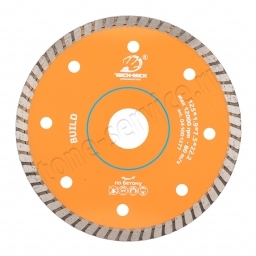 диск турбо build д.125*22,2 (1,9*7,5)мм | бетон/dry tech-nick
