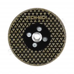 диск гальванический flash д.125 (m14) отрезной/шлифовальный dry tech-nick