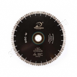 диск сегментный w д.350*2,4*60/50 (40*3,2*20)мм | 24z/гранит/wet vision