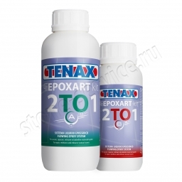 клей эпоксидный epoxart kit 2:1 (прозрачный/жидкий) 1,0+0,5л tenax