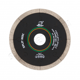 диск корона split disc д.115*22,2 (1,6*7,5)мм | гранит/wet tech-nick