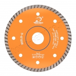 диск турбо build-g д.125*22,2 (1,9*7,5)мм | железобетон/dry tech-nick