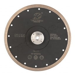 диск турбо slim д.230*m14 (2,0*10)мм | гранит/dry tech-nick
