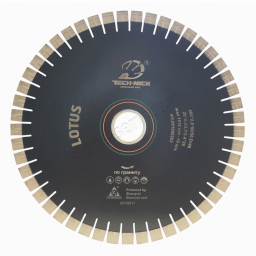 диск сегментный lotus д.400*2,8*60/50 (20*4,0/3,4*20)мм | 49z/гранит/wet tech-nick