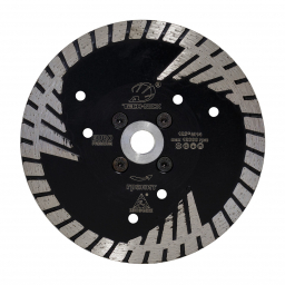 диск турбо euro-premium д.125*m14 (2,4*10)мм | гранит/dry tech-nick