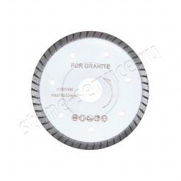 диск турбо белый д.105*22,2 (0,8/1,2*7,0)мм | гранит/dry diam-s