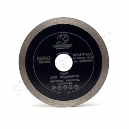 диск корона euro ceramic д.115*22,2 (1,6*7)мм | керамика/dry tech-nick