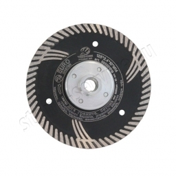 диск турбо euro master д.125*m14 (2,4*10)мм | гранит/dry tech-nick