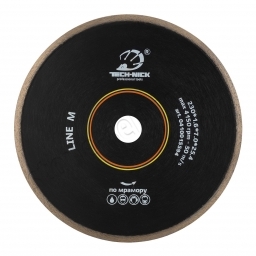 диск корона line m д.230*25,4 (1,6*7,0)мм | мрамор/wet tech-nick