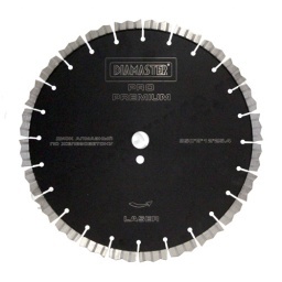 диск сегментный premium pro д.350*25,4+ (3,0*12)мм | 24z/железобетон/wet/dry diamaster