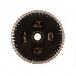 диск сегментный lotus д.430*2,8*60/50 (20*4,0/3,4*20)мм | 52z/гранит/wet tech-nick