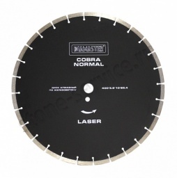 диск сегментный normal cobra д.350*25,4 (3,0*10)мм | 24z/железобетон/wet diamaster