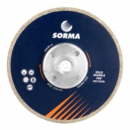 диск гальванический edlx д.125 (m14) отрезной/шлифовальный dry sorma
