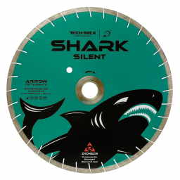 диск сегментный бесшумный shark д.500*3,0*90/60/50 (44,0/40,0*4,2*15)мм | 36z/arix/гранит/wet tech-nick