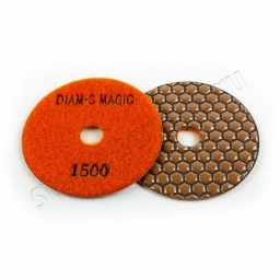 агшк dry magic д.100*1,3 № 1500 (гранит/мрамор) | dry оранжевый diam-s