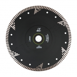 диск турбо pilot д.230*22,2 (2,5*9)мм | гранит/dry tech-nick