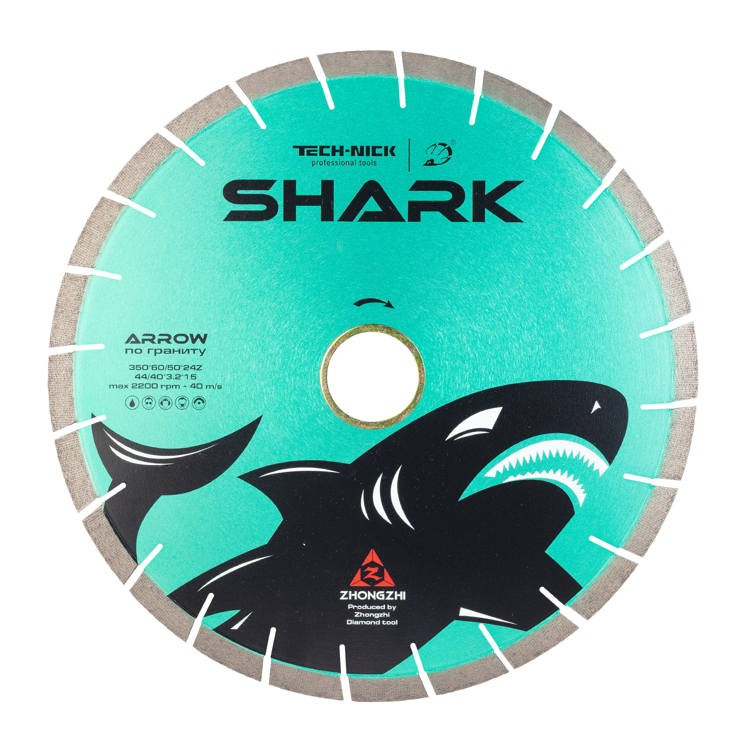 диск SHARK Tech-nick д.350 2.4 60-50 (440 - 400 -3.2-15) 24z гранит.jpg