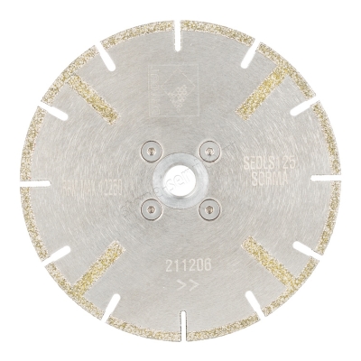 диск гальванический sedls д.125 (m14) отрезной dry sorma