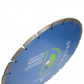 диск сегментный expert plus д.350*25,4 (*3,0*10)мм | 24z/железобетон/wet diamaster