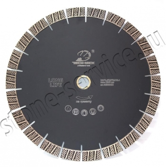 диск турбо-сегментный long life д.350*32/25,4 (22*3,4*20)мм | 22z/гранит/wet tech-nick