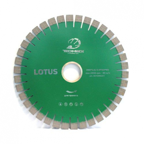 Алмазные сегментные диски Lotus