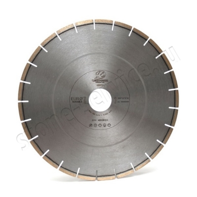 диск сегментный euro marble д.350*50 (40*3,2*8,0)мм | 25z/мрамор/wet tech-nick