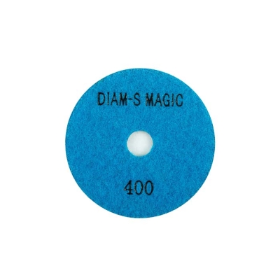агшк dry magic д.100*1,3 № 400 (гранит/мрамор) | dry синий diam-s