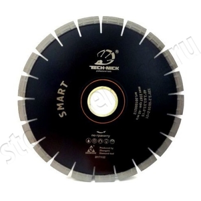 диск сегментный smart д.370*2,4*60/50 (40*3,6/3,0*15)мм | 24z/гранит/wet tech-nick