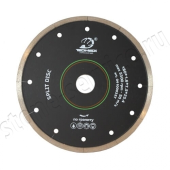 диск корона split disc д.180*25,4 (1,6*7,5)мм | гранит/wet tech-nick