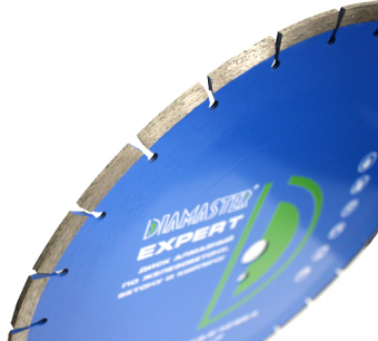 диск сегментный expert plus д.400*25,4 (*3,6*10)мм | 28z/железобетон/wet diamaster