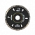 диск турбо worker д.125*22,2 (2,0*7,5)мм | гранит/dry tech-nick