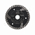 диск турбо euro master д.125*22,2 (2,4*10)мм | гранит/dry tech-nick