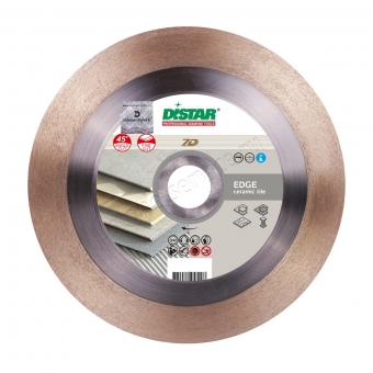 диск корона edge д.230*25,4 (1,4*25)мм | универсал/wet distar