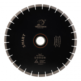 диск сегментный smart д.450*3,0*60/50 (40*4,3/3,7*15)мм | 30z/гранит/wet tech-nick