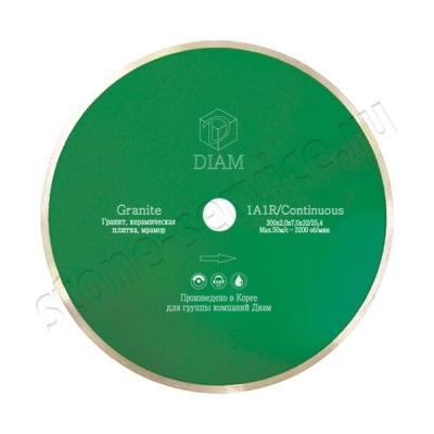 диск корона granite д.150*25,4 (1,6*7)мм | гранит/мрамор/wet diam
