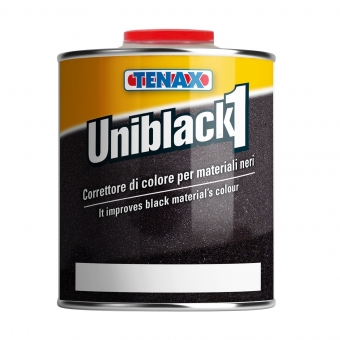 покрытие uniblack 1 (усилитель цвета, черный) 1л tenax