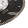 диск турбо euro master д.230*22,2 (фланец) (2,8*10)мм | гранит/dry tech-nick