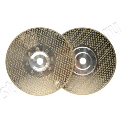 диск гальванический д.230 (22,2 (фланец)) отрезной/шлифовальный dry diam-s