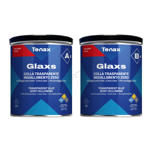 клей эпоксидный glaxs a+b (прозрачный густой) 1+0.45 л tenax