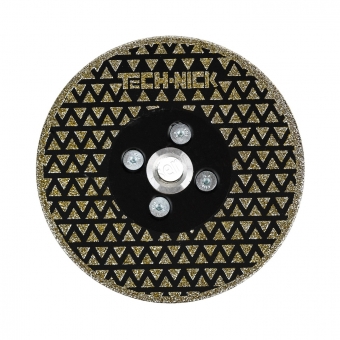 диск гальванический flash д.125 (m14) отрезной/шлифовальный dry tech-nick