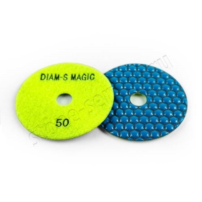 агшк dry magic д.100*1,3 № 50 (гранит/мрамор) | dry светло-зеленый diam-s