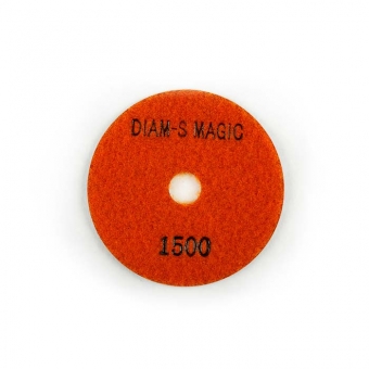 агшк dry magic д.100*1,3 № 1500 (гранит/мрамор) | dry оранжевый diam-s
